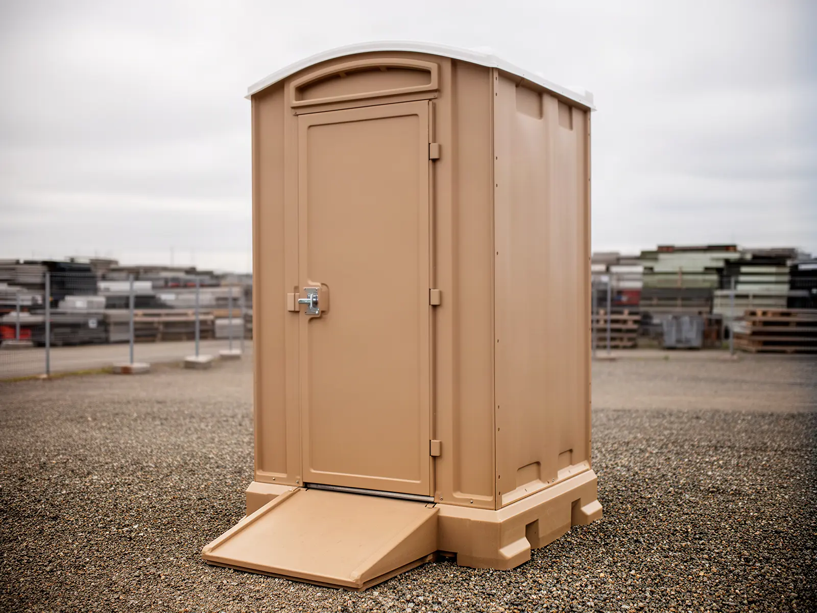 Clean porta potty unit from Evans Brothers Porta Potty Rental in Seattle, WA